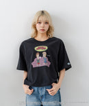 【DISCUS/ディスカス】【選べる丈感・ビーバス＆バッドヘッド】DISCUS×BEAVIS AND BUTT-HEAD コラボＴシャツ 綿100% クルーネック アニメ キャラクタープリント アメカジ ストリート