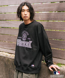 【MLB/メジャーリーグベースボール】 裏起毛 レトロロゴ クルーネックトレーナー スウェット