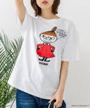 【ムーミン】 【綿100%のしっかりした生地】オリジナルデザイン キャラクター刺繍Tシャツ リトルミイ ニョロニョロ 大人カジュアル ユニセックス