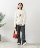 【DISCUS×DISNEY】「ミッキーマウス」キャラクタープリントスウェットトレーナー メンズ レディース ユニセックス