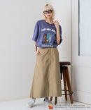 【TOM and JERRY/トムとジェリー】オリジナルデザインTシャツ 刺繍 ドロップショルダー ユニセックス