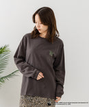 【CONVERSE/コンバース】×【TOM AND JERRY/トムとジェリー】両面プリント オーバーサイズ ロンT