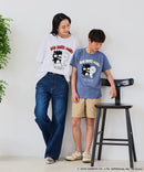 【SANRIO CHARACTERS/サンリオキャラクターズ】オリジナルデザイン KIDS Tシャツ キャラクター刺繍 130cm～150cm ❘ジーンズメイト公式オンラインショップ