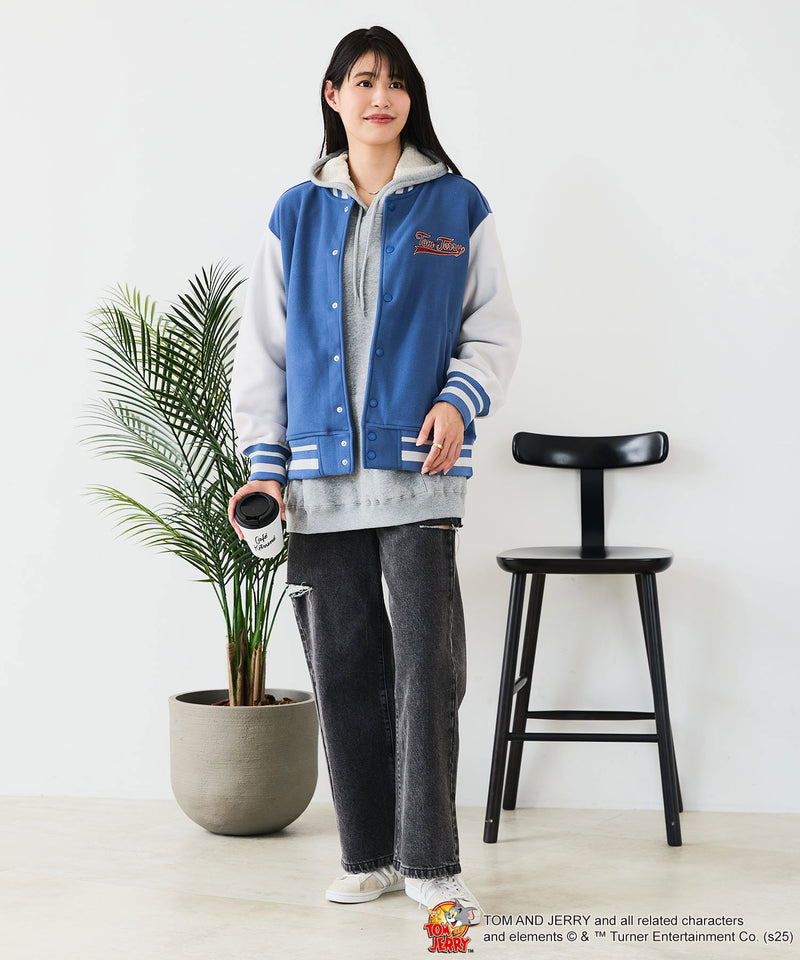 【TOM&JERRY/トムとジェリー】フリースボンディングスタジャン