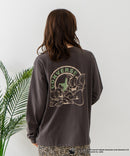 【CONVERSE/コンバース】×【TOM AND JERRY/トムとジェリー】両面プリント オーバーサイズ ロンT