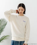 【DISCUS×Casper】キャラクタープリントスウェットトレーナー メンズ レディース ユニセックス