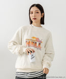 【DISCUS×HOT STUFF×Casper】キャラクタープリントスウェットトレーナー メンズ レディース ユニセックス