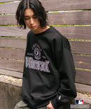 【MLB/メジャーリーグベースボール】 裏起毛 レトロロゴ クルーネックトレーナー スウェット