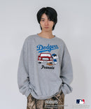 【PEANUTS/ピーナッツ】【ユニセックスデザインでリンクコーデにも◎】MLB×PEANUTS 裏起毛トレーナー 保温 キャラクター ドジャース ヤンキース パイレーツ ❘ジーンズメイト公式オンラインショップ