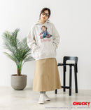 【CHUCKY/チャッキー】オリジナルデザイン 裏起毛パーカー フーディー CHUCKY チャッキー ティファニー