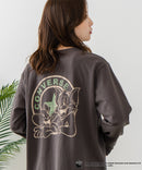 【CONVERSE/コンバース】×【TOM AND JERRY/トムとジェリー】両面プリント オーバーサイズ ロンT