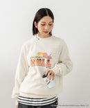 【DISCUS×HOT STUFF×Casper】キャラクタープリントスウェットトレーナー メンズ レディース ユニセックス