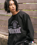 【MLB/メジャーリーグベースボール】 裏起毛 レトロロゴ クルーネックトレーナー スウェット