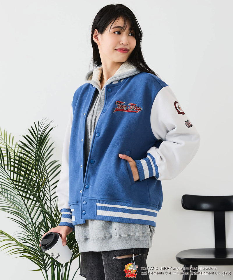 【TOM&JERRY/トムとジェリー】フリースボンディングスタジャン
