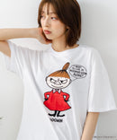 【ムーミン】 【綿100%のしっかりした生地】オリジナルデザイン キャラクター刺繍Tシャツ リトルミイ ニョロニョロ 大人カジュアル ユニセックス