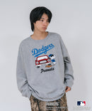 【PEANUTS/ピーナッツ】【ユニセックスデザインでリンクコーデにも◎】MLB×PEANUTS 裏起毛トレーナー 保温 キャラクター ドジャース ヤンキース パイレーツ ❘ジーンズメイト公式オンラインショップ
