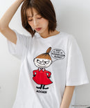 【ムーミン】 【綿100%のしっかりした生地】オリジナルデザイン キャラクター刺繍Tシャツ リトルミイ ニョロニョロ 大人カジュアル ユニセックス