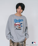 【PEANUTS/ピーナッツ】【ユニセックスデザインでリンクコーデにも◎】MLB×PEANUTS 裏起毛トレーナー 保温 キャラクター ドジャース ヤンキース パイレーツ ❘ジーンズメイト公式オンラインショップ