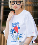 【PEANUTS×MLB】オリジナルデザイン 和柄Ｔシャツ ドジャース ヤンキース カブス スーベニア