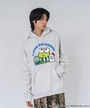 【SANRIO CHARACTERS/サンリオキャラクターズ】【人気の「サンリオキャラクターズ」デザイン！】裏起毛プルオーバーパーカー フーディ 保温 けろけろけろっぴ ぐでたま