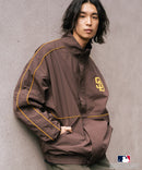 【MLB/メジャーリーグベースボール】パイピングナイロンジャケット