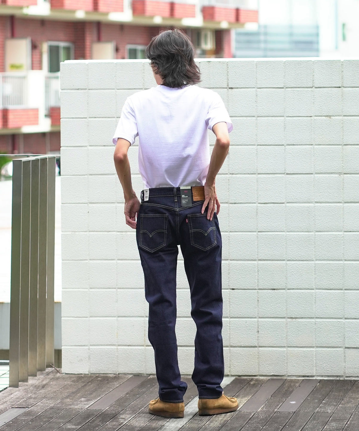 LEVI'S/リーバイス】505 レギュラーストレート ワンウォッシュ 00505－1554