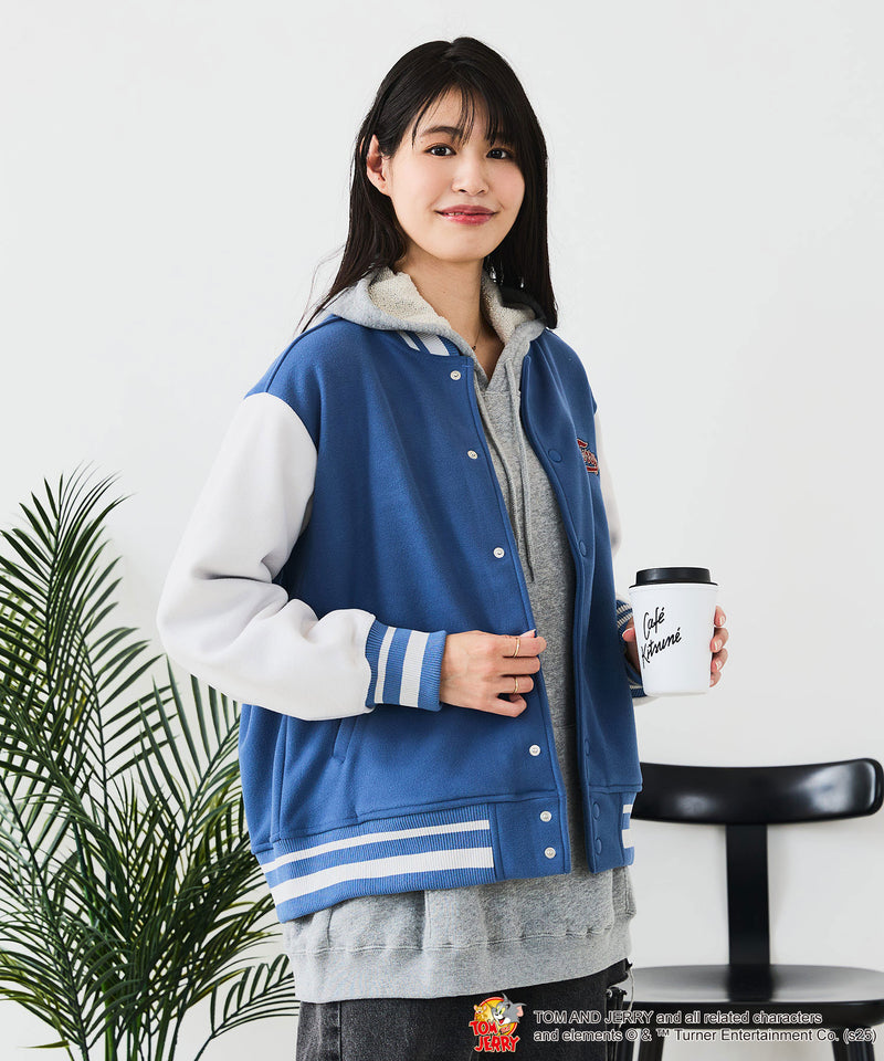 【TOM&JERRY/トムとジェリー】フリースボンディングスタジャン