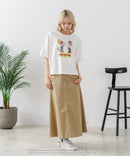 【DISCUS/ディスカス】【選べる丈感・ビーバス＆バッドヘッド】DISCUS×BEAVIS AND BUTT-HEAD コラボＴシャツ 綿100% クルーネック アニメ キャラクタープリント アメカジ ストリート