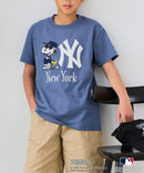 【PEANUTS×MLB】オリジナルデザイン KIDS Ｔシャツ 刺繍 130cm～160cm ユニセックス