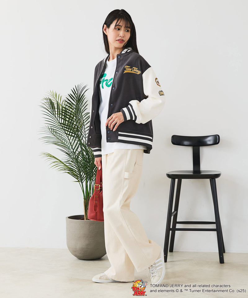 【TOM&JERRY/トムとジェリー】フリースボンディングスタジャン