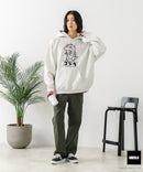 【GODZILLA/ゴジラ】ゴジラ キングギドラ オリジナルデザイン ビッグシルエット 裏起毛 プルオーバーパーカー フーディー ドロップショルダー オーバーサイズ