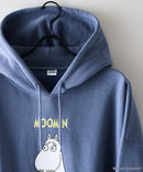【MOOMIN/ムーミン】【ユニセックスデザインでリンクコーデにも◎】裏起毛プルオーバーパーカー フーディ 保温 キャラクター ムーミン ニョロニョロ リトルミイ スティンキー