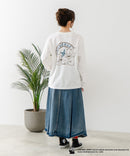 【CONVERSE/コンバース】×【TOM AND JERRY/トムとジェリー】両面プリント オーバーサイズ ロンT