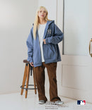 【PEANUTS×MLB】オリジナルデザイン フルジップパーカー ヤンキース ドジャース カブス キャラクター