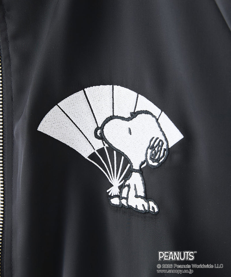 PEANUTS×MLB】オリジナルデザイン 和柄スカジャン ドジャース