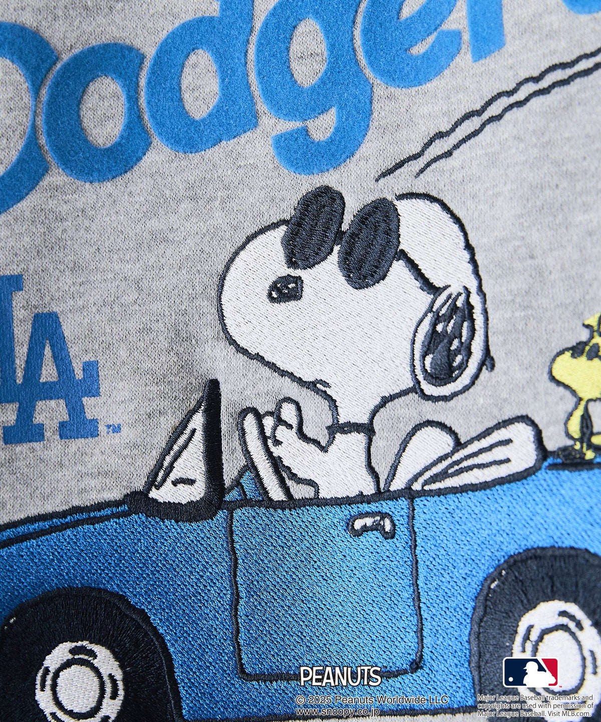 スヌーピー♡ PEANUTS×MLB】オリジナルデザイン KIDS裏起毛トレーナー キッズサイズ