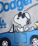 【PEANUTS×MLB】オリジナルデザイン KIDS裏起毛トレーナー キッズサイズ ヤンキース ドジャース カブス キャラクター