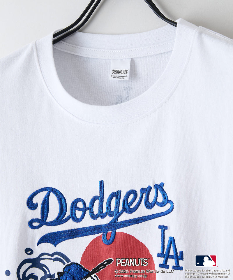 【PEANUTS×MLB】オリジナルデザイン 和柄Ｔシャツ ドジャース ヤンキース カブス スーベニア