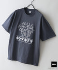 【GODZILLA/ゴジラ】【コットン100％のしっかりした生地 ドロップショルダー】オリジナルデザイン 刺繍Tシャツ ゴジラ キングギドラ メカゴジラ コラボ 特撮 映画 キャラT オーバーサイズ