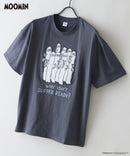 【ムーミン】 【綿100%のしっかりした生地】オリジナルデザイン キャラクター刺繍Tシャツ リトルミイ ニョロニョロ 大人カジュアル ユニセックス