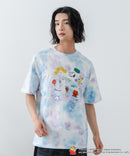 【PEANUTS /ピーナッツ】 オリジナルデザイン 刺繍 Tシャツ スヌーピー  ベル ドロップショルダー ビッグシルエット ユニセックス キャラクター