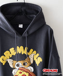 【Gremlins/グレムリン】【ユニセックスデザインでリンクコーデにも◎】裏起毛プルオーバーパーカー フーディ 保温 キャラクター ギズモ