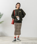 【DISCUS×Casper】キャラクタープリントスウェットトレーナー メンズ レディース ユニセックス