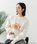 【DISCUS×HOT STUFF×Casper】キャラクタープリントスウェットトレーナー メンズ レディース ユニセックス