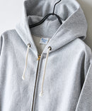 【CHAMPION/チャンピオン】【コットン素材はアメリカ綿100%】REVERSE WEAVE リバースウィーブ 裏起毛ジップフーデッドスウェットシャツ フルジップパーカー フーディ C3-Y134 サステナブルコットン エクスパンションガゼット タフ ネームタグ ユニセックス グレー ❘ジーンズメイト公式オンラインショップ