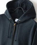 【CHAMPION/チャンピオン】【コットン素材はアメリカ綿100%】REVERSE WEAVE リバースウィーブ 裏起毛ジップフーデッドスウェットシャツ フルジップパーカー フーディ C3-Y134 サステナブルコットン エクスパンションガゼット タフ ネームタグ ユニセックス ブラック ❘ジーンズメイト公式オンラインショップ