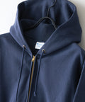 【CHAMPION/チャンピオン】【コットン素材はアメリカ綿100%】REVERSE WEAVE リバースウィーブ 裏起毛ジップフーデッドスウェットシャツ フルジップパーカー フーディ C3-Y134 サステナブルコットン エクスパンションガゼット タフ ネームタグ ユニセックス ダークネイビー ❘ジーンズメイト公式オンラインショップ