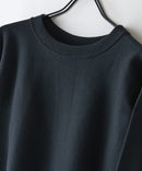【CHAMPION/チャンピオン】【コットン素材はアメリカ綿100%】REVERSE WEAVE リバースウィーブ 裏起毛クルーネックスウェットシャツ C3-Y032 サステナブルコットン エクスパンションガゼット タフ ネームタグ ユニセックス ブラック ❘ジーンズメイト公式オンラインショップ