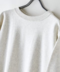 【CHAMPION/チャンピオン】【コットン素材はアメリカ綿100%】REVERSE WEAVE リバースウィーブ 裏起毛クルーネックスウェットシャツ C3-Y032 サステナブルコットン エクスパンションガゼット タフ ネームタグ ユニセックス オフホワイト ❘ジーンズメイト公式オンラインショップ
