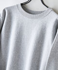 【CHAMPION/チャンピオン】【コットン素材はアメリカ綿100%】REVERSE WEAVE リバースウィーブ 裏起毛クルーネックスウェットシャツ C3-Y032 サステナブルコットン エクスパンションガゼット タフ ネームタグ ユニセックス グレー ❘ジーンズメイト公式オンラインショップ